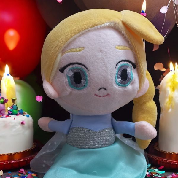 عروسک مدل دختر مو بلند ارتفاع 34 سانتی متر