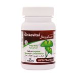 قرص جینکوویتال او پی دی فارما بسته 30 عددی
