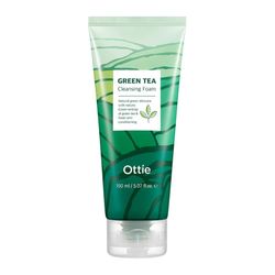 فوم شستشو صورت اوتی مدل Green Tea حجم 150 میلی لیتر