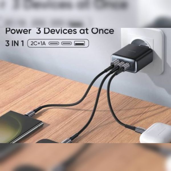 شارژر دیواری 45 وات مک دودو همراه با کابل مدل ch-4861