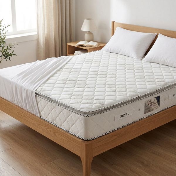 تشک 3 سال ضمانت ROYAL مدل طبی فنری دو نفره سایز 180× 200 سانتی متر