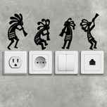 استیکر کلید و پریز ناویا مدل music band کد 01