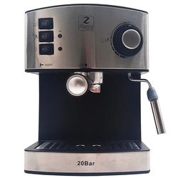 اسپرسوساز زیگما مدل RL333 خانگی با فشار بخار 20 بار، ظرفیت مخزن آب 1600 میلی‌لیتر، سینی چکه‌گیر و نشانگر میزان آب
