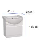 ست کابینت و روشویی توییس مدل tws 1021