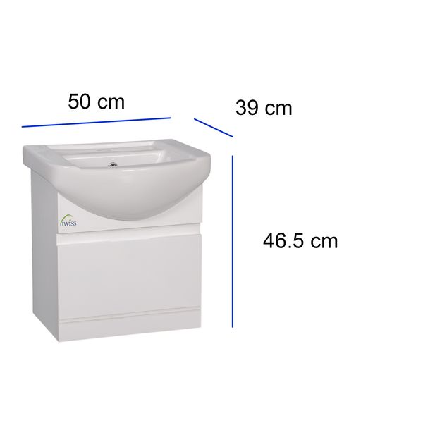 ست کابینت و روشویی توییس مدل tws 1021