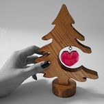 دکوری مدل چوبی طرح درخت عشق