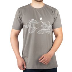 تی شرت آستین کوتاه مردانه آریان نخ باف مدل 1861*709