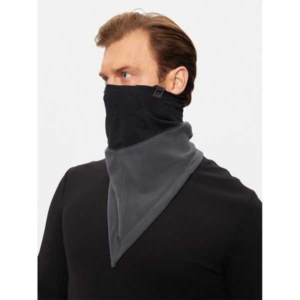 دستمال سر و گردن باف مدل Solid Graphite کد G2025