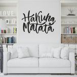 استیکر چوبی طرح هاکونا ماتاتا