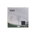 پنکه پایه دار 15 وات وای اس اچ مدل شارژی خورشیدی YSH-SF-0901