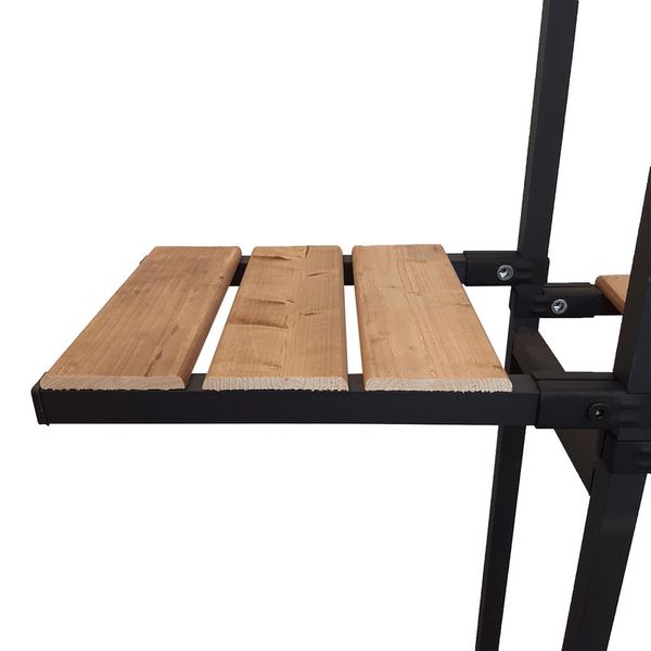 شلف طبقه فلز و چوب مدل مِهراد