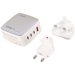 شارژر دیواری 100 وات 4 پورت الدینیو به همراه کابل USB-C