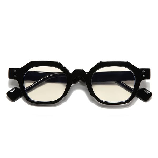 فریم عینک طبی ویفرر مدل SZ2002 Obsidian مناسب برای صورت گرد و بیضی 