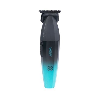 ماشین اصلاح موی سر و صورت وی جی ار مدل V-906، اصلاح به صورت صفر زن، خط زن، منبع انرژی باتری، تکنولوژی اصلاح به صورت تریمر، مدت ز