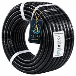 شیلنگ ورودی تصفیه آب و یخچال اطلس مدل 10mBK کد Altas-HP مناسب برای انواع یخچال و دستگاه تصفیه آب خانگی