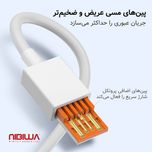 کابل تبدیل USB به USB-C نیبیوا مدل Fast Charge 120W طول 2 متر