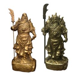 مجسمه برنزی مدل چنگیز پرچم به پشت طرح مهردار کد CHINA1 بسته 2 عددی