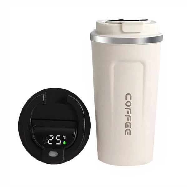 ماگ سفری مدل هوشمند Coffee 1002 گنجایش 0.51 لیتر