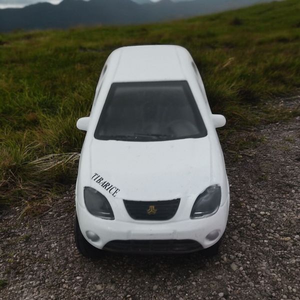 ماکت ماشین مدل تیبا مسابقه ای