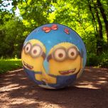 توپ بازی مدل اسفنجی طرح مینیون کد 01 مجموعه 2 عددی