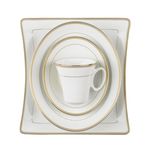 سرویس غذاخوری 97 پارچه چینی زرین ایران مدل سپینود درجه یک