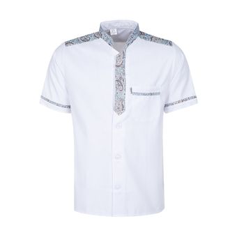 روپوش آشپزی خضرا مدل کرواتی ترمه کد 44800