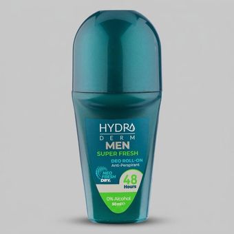 رول ضد تعریق مردانه هیدرودرم مدل Super Fresh حجم 50 میلی لیتر