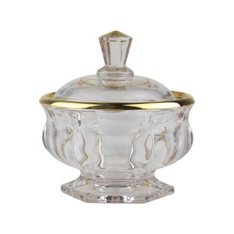 قندان  مدل گلکسی لب طلا