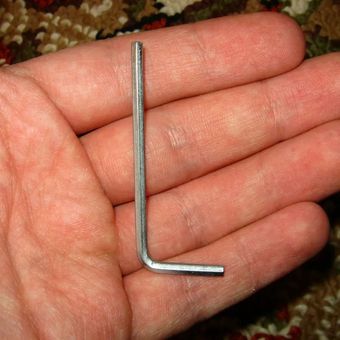 آچار آلن نمی دونم چه اندازه ایه (با هزینه ارسال)