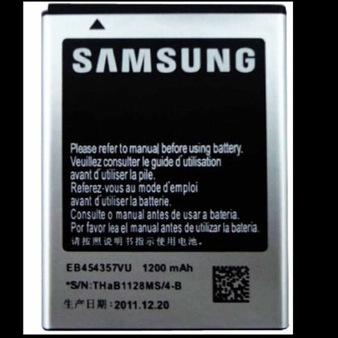 Battery Samsung S5360 Battery Samsung Galaxy Y S5360 Samsung Y S5360 Bateri Battery 1200mah S 5360 GT-S5360 |