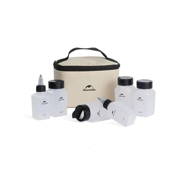 ست ادویه پاش نیچرهایک – 6 تکه NatureHike (Shiwei) portable seasoning bottle set – CNH22CJ043