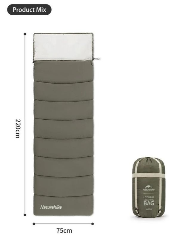 پتو کمپینگ و سفر نیچرهایک مدل Naturehike LD150 Envelope Camping Sleeping Bag – CNK2300SD016