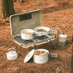 ست ظروف نیچرهایک – قابلمه، ماهیتابه، کتری سرامیکی Naturehike Ceramic Non-Stick Pot Set 4-7 People – CNK2450CF013