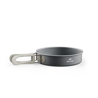 ماهیتابه نیچرهایک 17.5 سانتی NatureHike Pan with a folding handle – Ø17.5 – CNK2450CF010