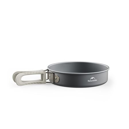 ماهیتابه نیچرهایک 17.5 سانتی NatureHike Pan with a folding handle – Ø17.5 – CNK2450CF010