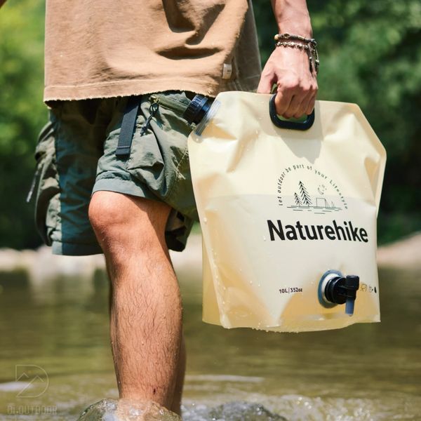 گالن آب نیچرهایک – کیسه آب تاشو Naturehike Camping Water Bag 10L – CNK2450CF027