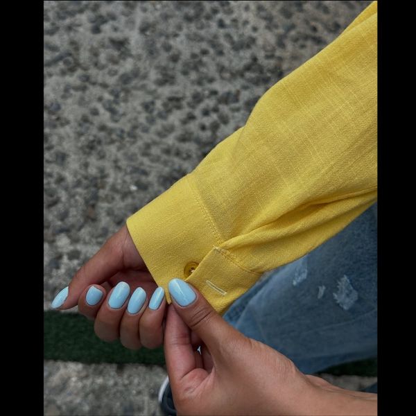 شومیز زرد کره ای