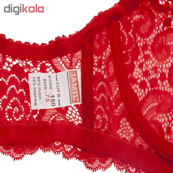 سوتین زنانه جمیل کد 150 رنگ قرمز
