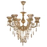 لوستر 6 شعله شاهان تک کد B/8028