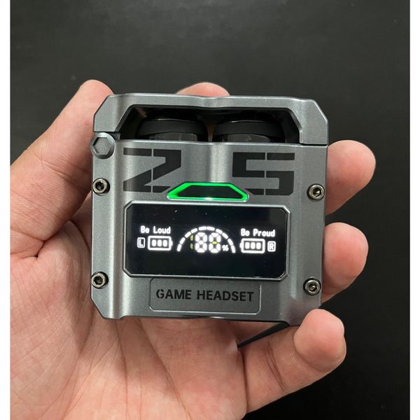 هدفون بلوتوثی دامیکس مدل M25 ENC بدون قابلیت نویز کنسلینگ، درگاه شارژ USB Type-C، دارای میکروفون داخلی، قابلیت استفاده به عنوان