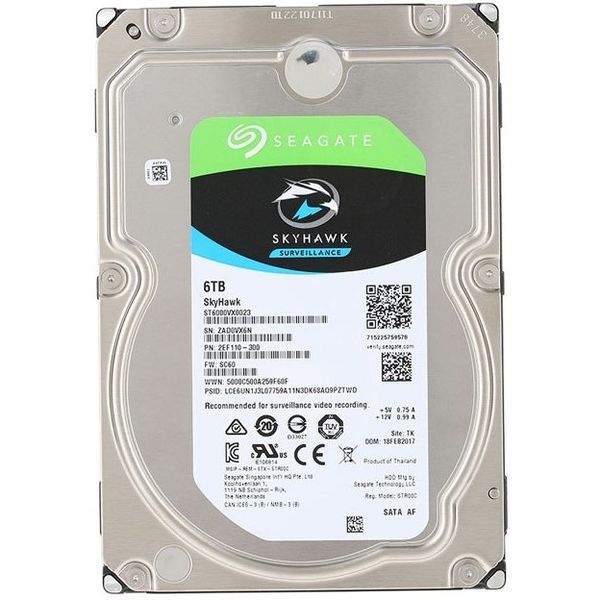HDD Internal SeaGate SkyHawk 6TB