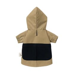 بارانی گورتکس سگ و گربه زیتونی | لباس ضدآب و تنفس‌پذیر پت