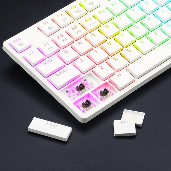کیبورد بی سیم مخصوص بازی ردراگون مدل ANUBIS K539W RGB