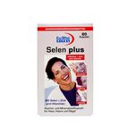 کپسول تقویت پوست، مو و ناخن یوروویتال مدل Selen plus بسته 60 عددی با سلنیوم، ویتامین‌های گروه B، آنتی‌اکسیدان قوی، حمایت از سیست
