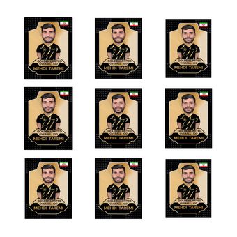 اسباب بازی شانسی مدل مهدی طارمی گلدن لیمیتد سری 2025 مجموعه 9 عددی