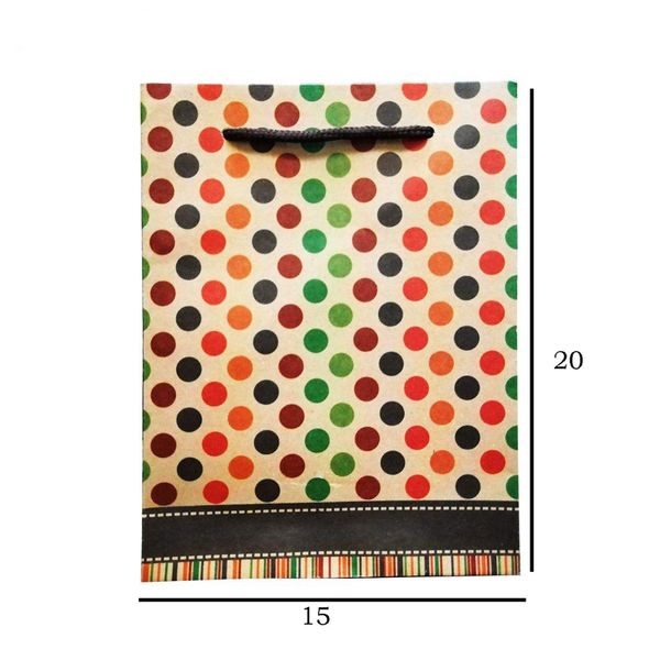 ساک هدیه مدل خال خال