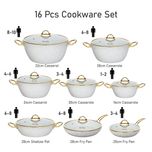 سرویس پخت و پز 16 پارچه ام جی اس کد 800313