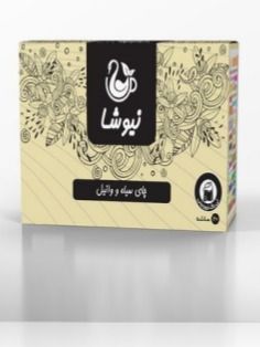 مخلوط چای سیاه و وانیل کیسه ای نیوشا (20 عددی)