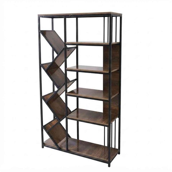شلف و کتابخانه مدل 005 ابعاد 100*30*180