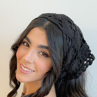 مینی اسکارف باندانا زنانه دستبافت شاهو مدل Norille